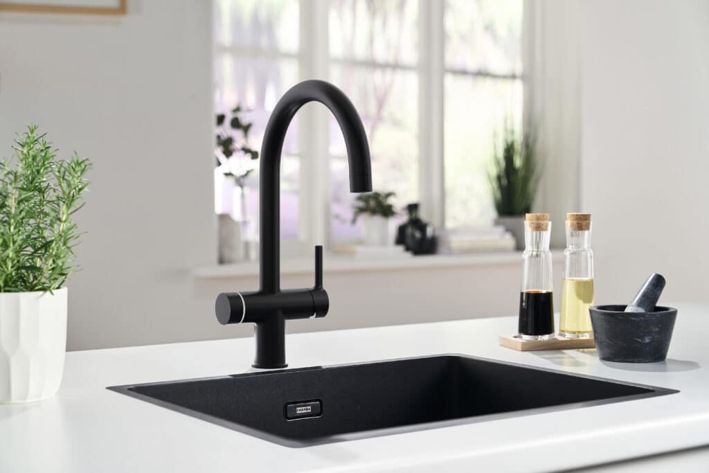 Le robinet de cuisine assume bien plus de fonctions que la simple alimentation en eau. 2