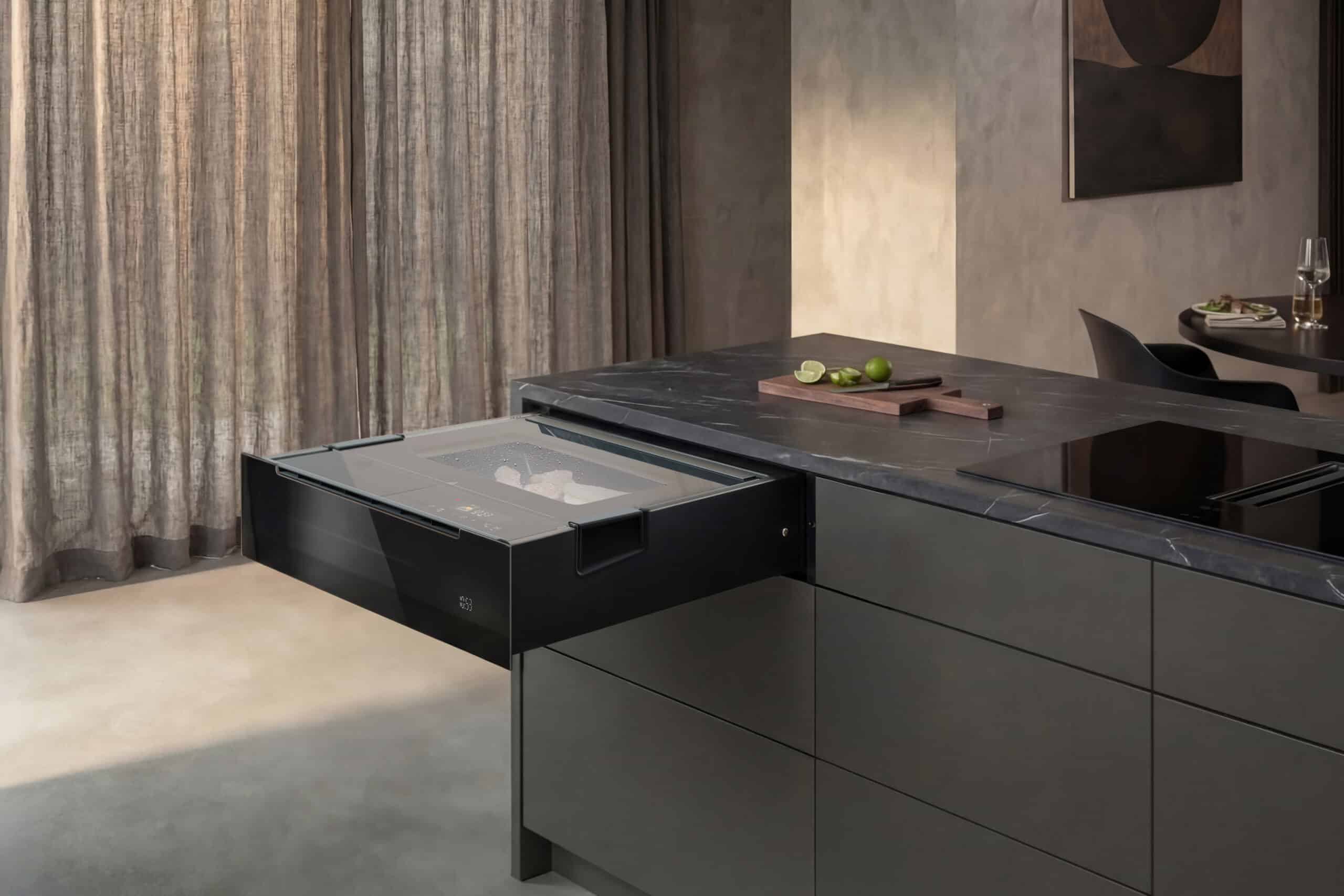 BSH Home Appliances dévoile le premier tiroir vapeur de Siemens 1