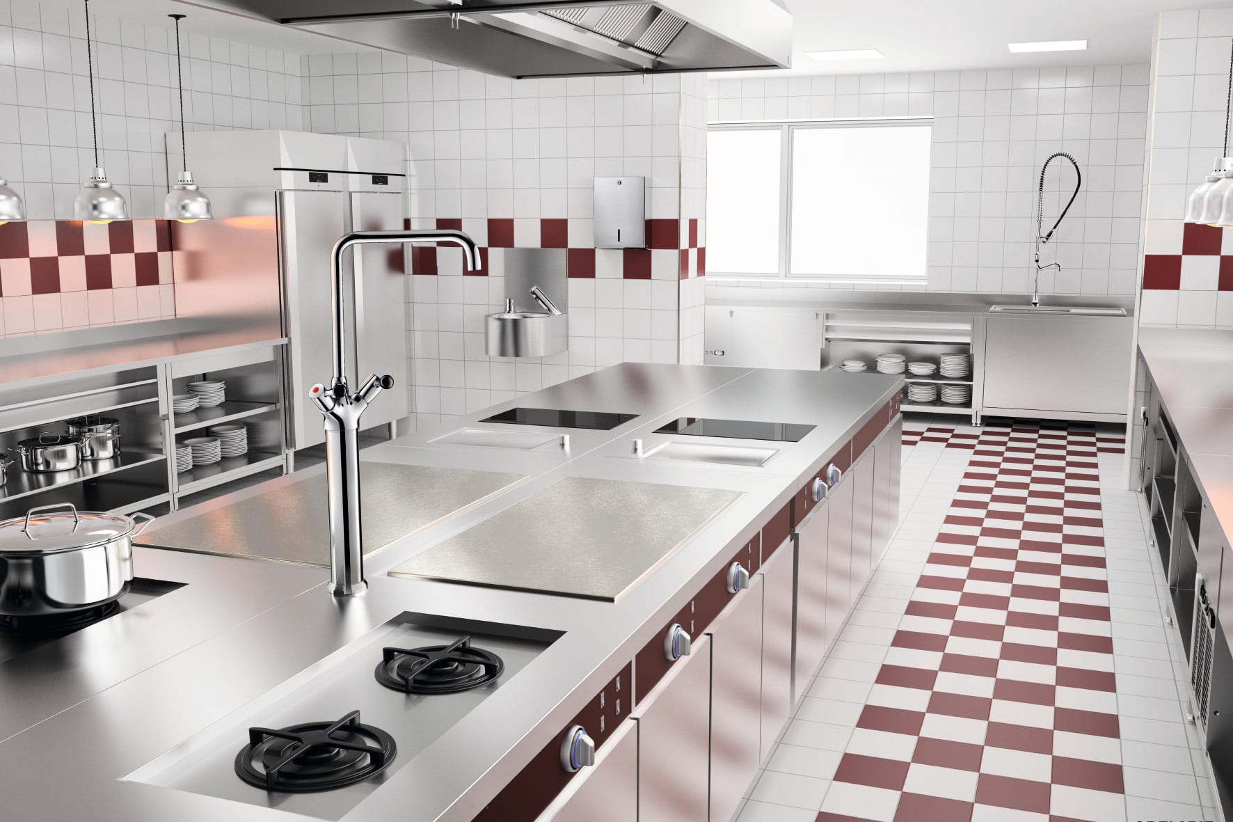 Une gestion efficace de l’eau, une hygiène maximale et des installations robustes constituent la base d’une cuisine professionnelle tournée vers l’avenir 1
