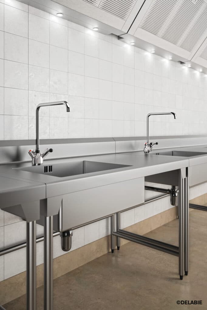 Une gestion efficace de l’eau, une hygiène maximale et des installations robustes constituent la base d’une cuisine professionnelle tournée vers l’avenir 2