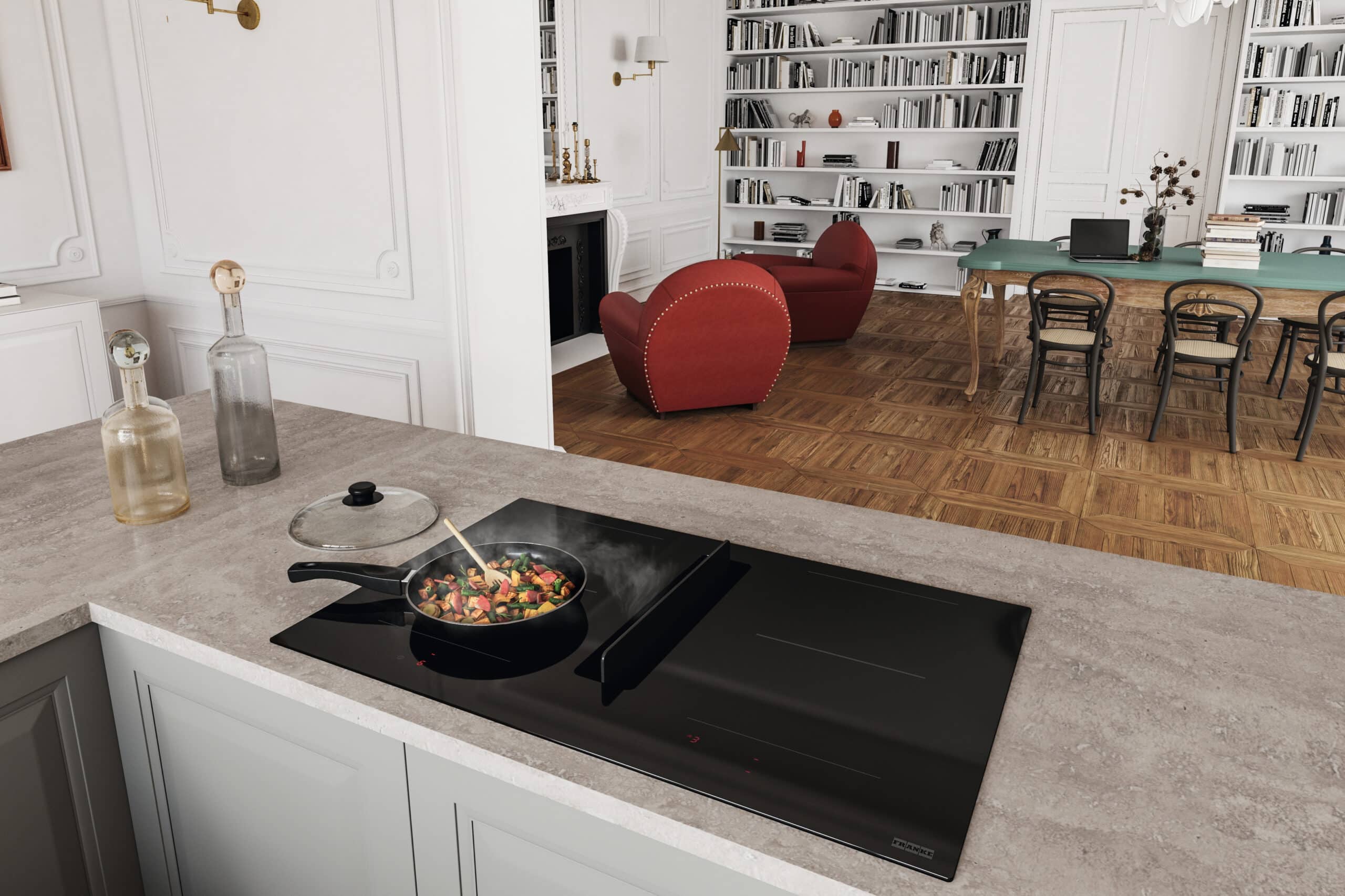 La nouvelle génération de plaques de cuisson avec hotte intégrée 2