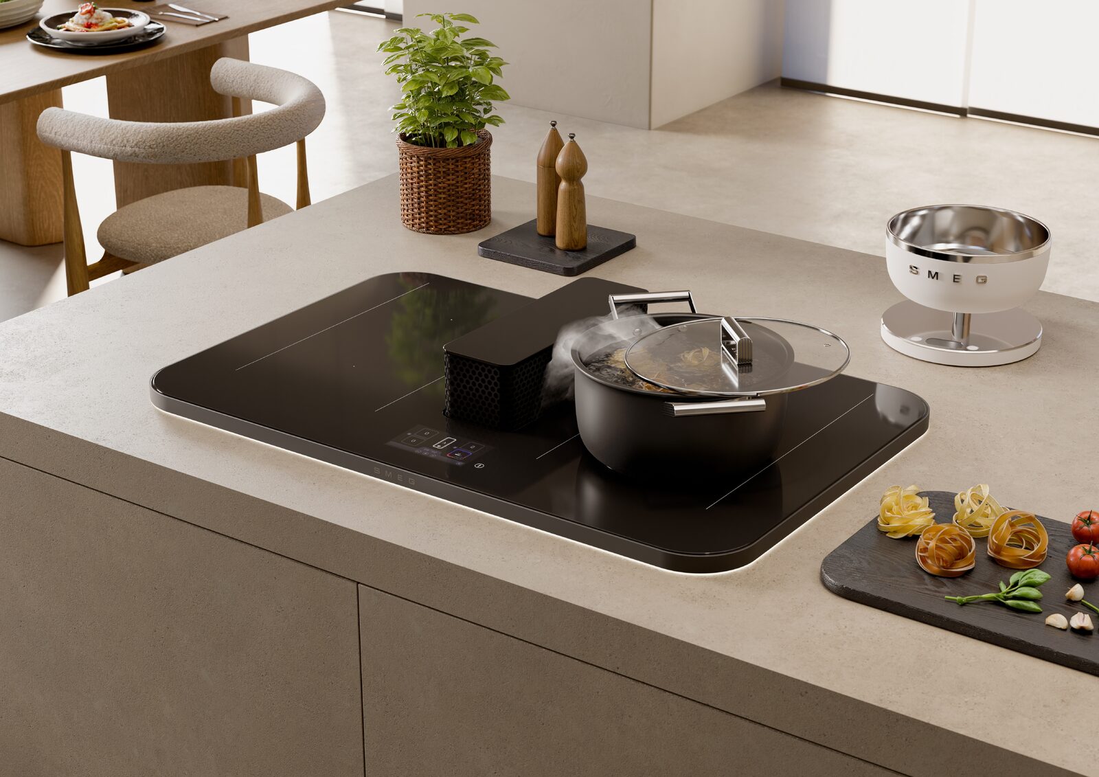 « Un appareil de cuisine design qui accroche tous les regards »